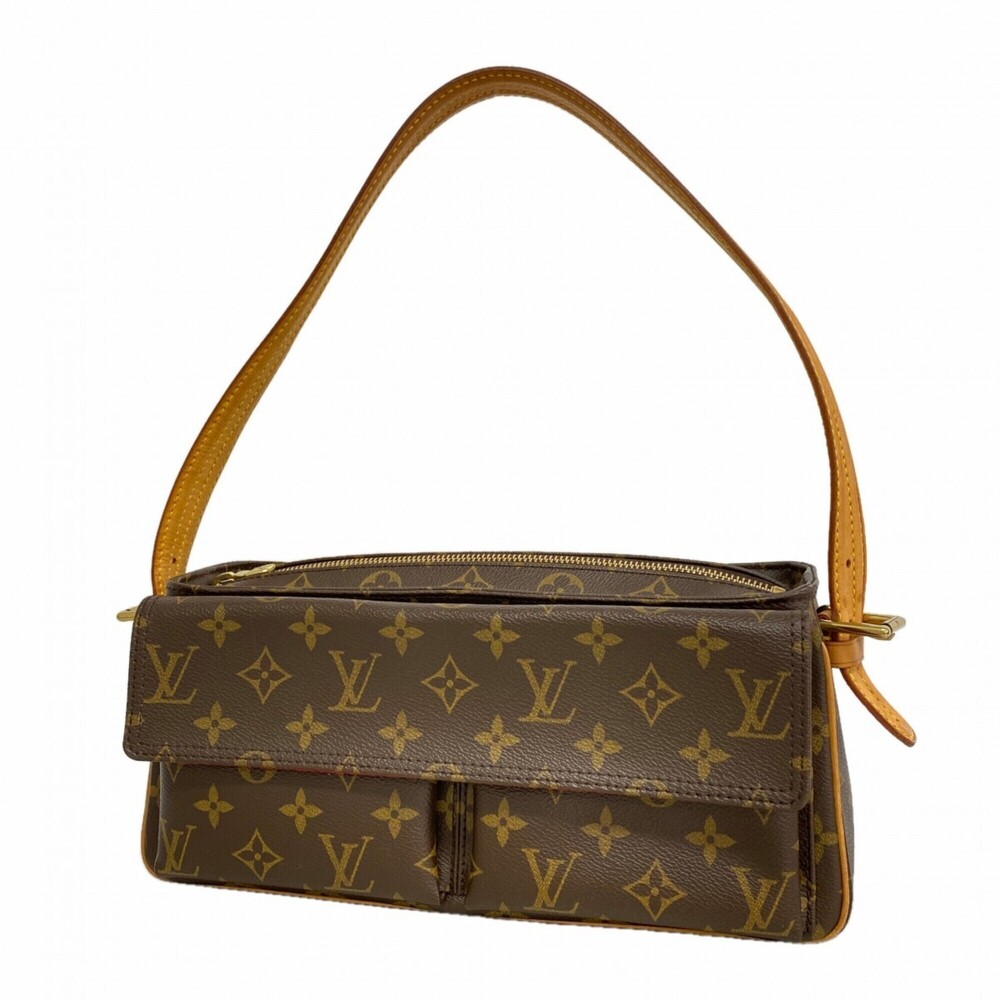 LOUIS VUITTON Authentic Brown Monogram Shoulder Bag